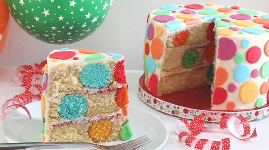 Polka Dot Cake