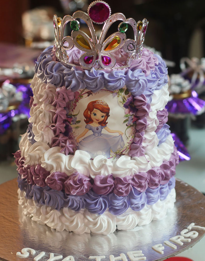 Sofia The First Birthday Cake For Kids Gurgaonbakers