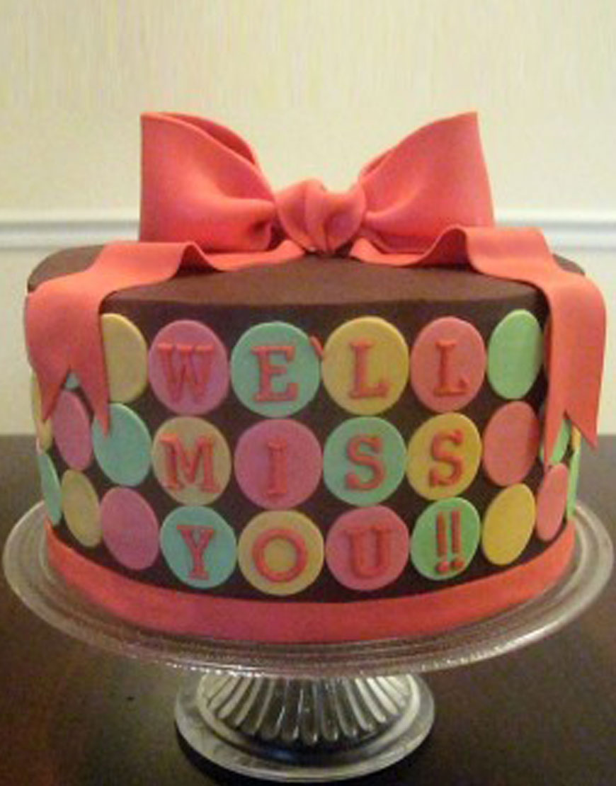 We Will Miss You Cake Ideas We Will Miss You Cake Ideas